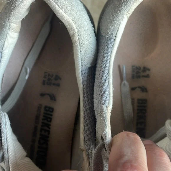 Birkenstock Bend Low Canvas Suede Sneaker Shoe Size 41 - Picture 4 of 4